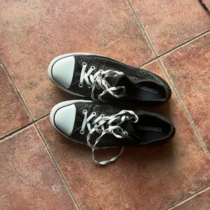 Sparkly Converse 
Size 10